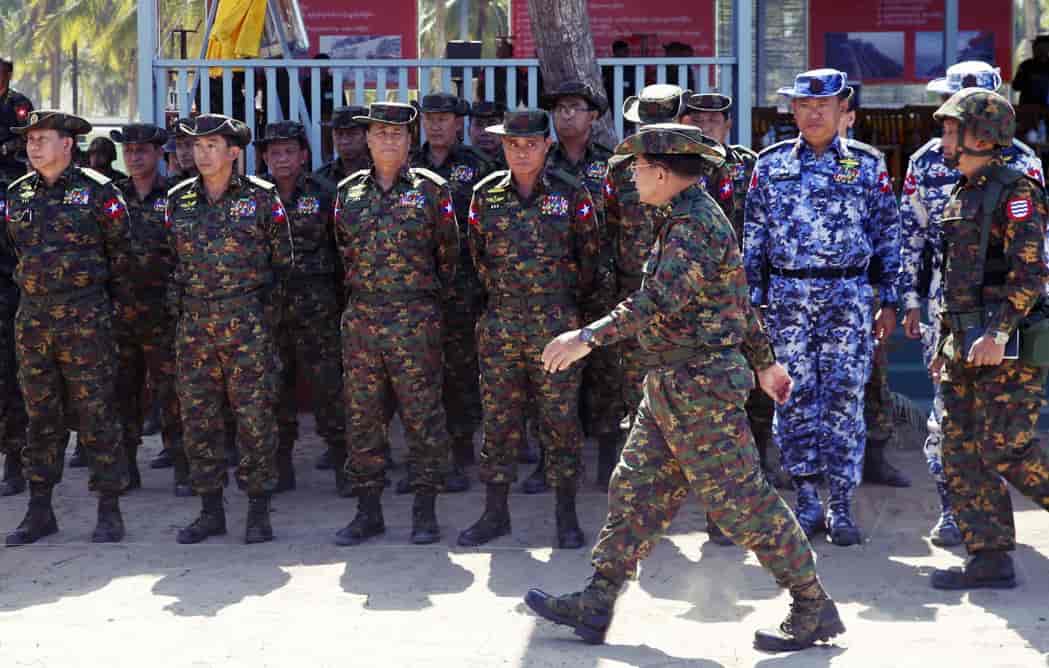 【國際】緬甸政變 : 領導人翁山蘇姬遭軍隊逮捕 敏昂來將軍宣布「軍事戒嚴一年」
