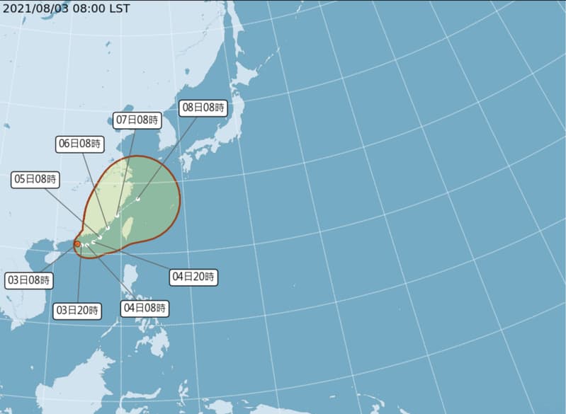 颱風盧碧最快今天生成 預估5日起影響台灣