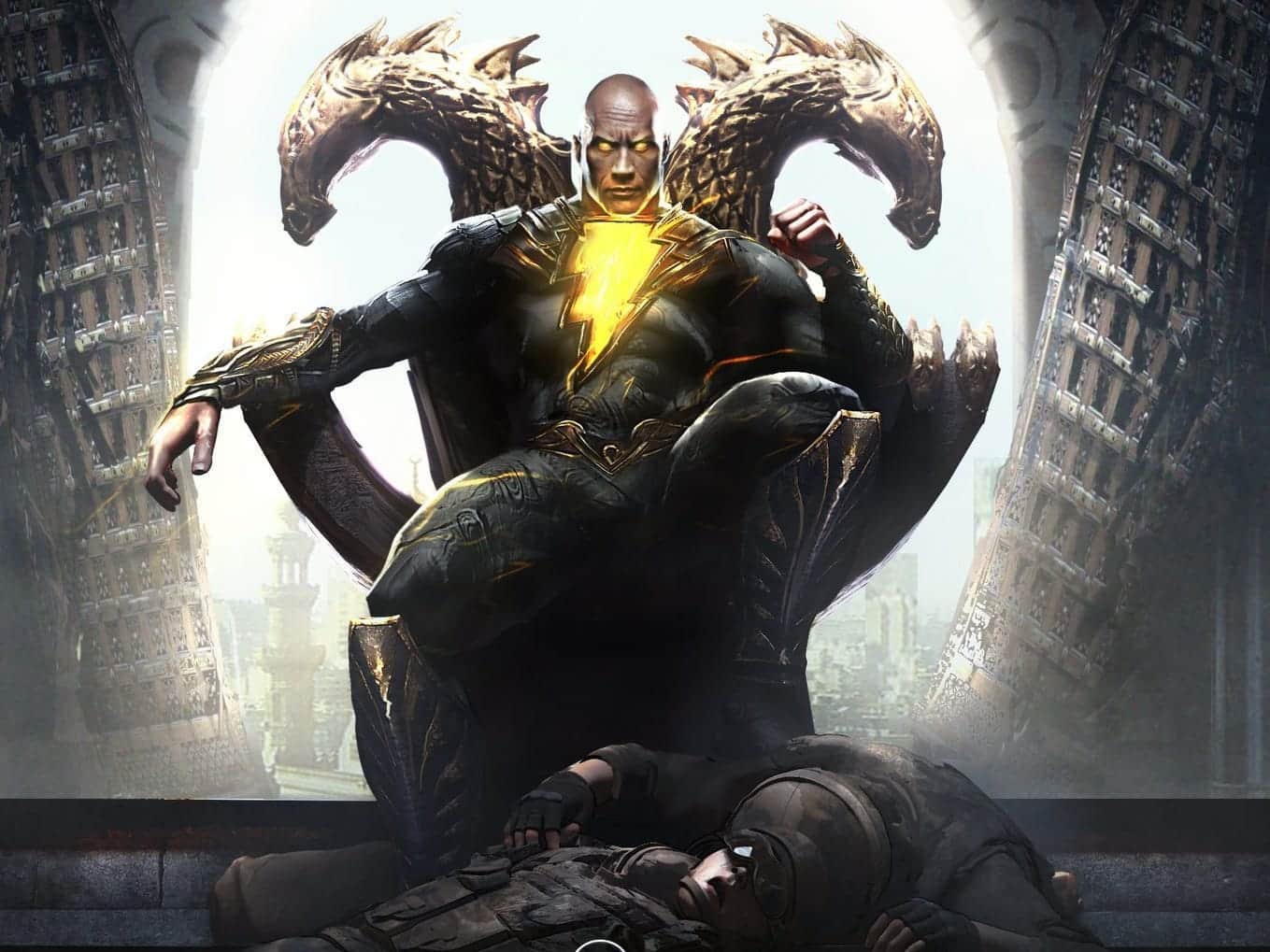 《黑亞當》巨石強森扮演反派英雄 只有超人能阻止黑亞當？