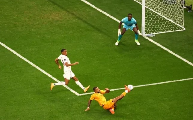 世界杯》加克波連3場進球德容破門 荷蘭2-0奪頭名