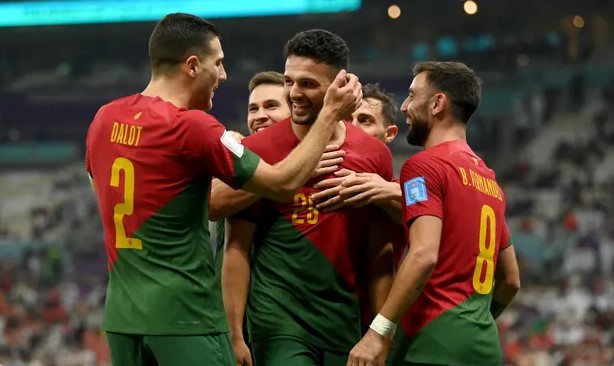 世界杯》拉莫斯帽子戲法 葡萄牙6-1晉級將戰摩洛哥